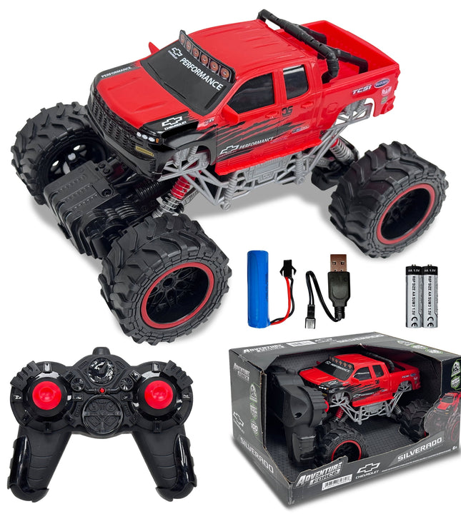 Adventure Force 1:24 Silverado 4x4 Radio Control Cars