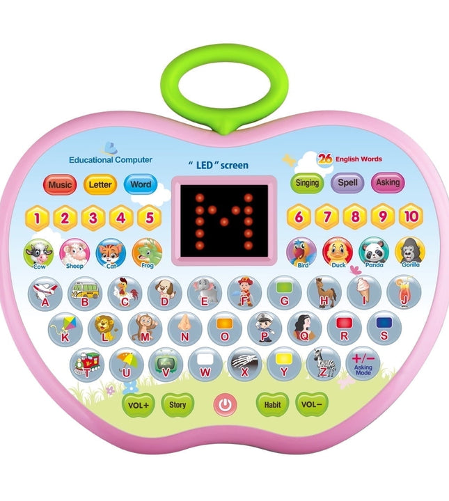 SUNNYPIG Kids Educational Toys for 1-3 Year Old Toddlers Learning Tablet for 3+Year Old Girl Boy Toy Gift for 2 3 4 Year Old Girls Laptop for Child Age 2 3 4 Birthday Present Alphabet Game